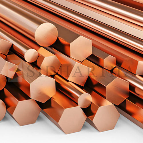 Copper Hex Rods